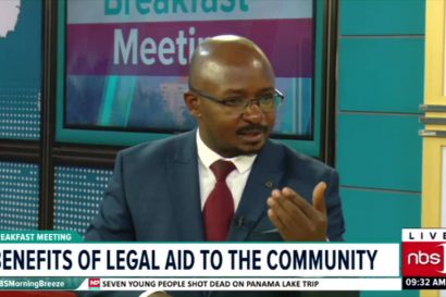 NBS TV Interview with JCU's National Coordinator Aaron Besigye about the importance of legal aid